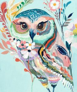 Colorful Owl – Birds Paint By Number