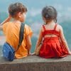 Young Boy And Girl paint by numbers