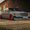 Customized Mercedes 190E paint by numbers