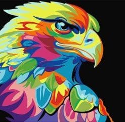 Colorful Eagle – Birds Paint By Number