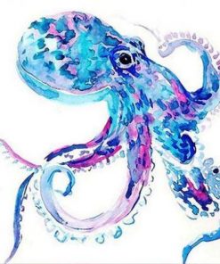 Colorful Octopus - Animals Paint By Number