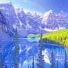 A Lake Near The Himalayas paint by numbers