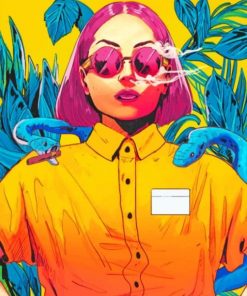 Mary Medusa Paint By Numbers