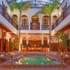 Moroccan Riad Interior paint by numbers