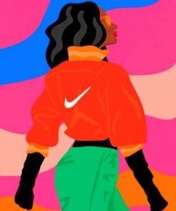 Nike Art Paint By Numbers