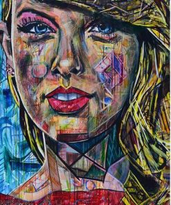 Colorful Taylor Swift Paint By Numbers