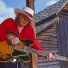 SRV In A Red Shirt paint by numbers