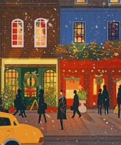 Winter Illustration – Paint By Numbers