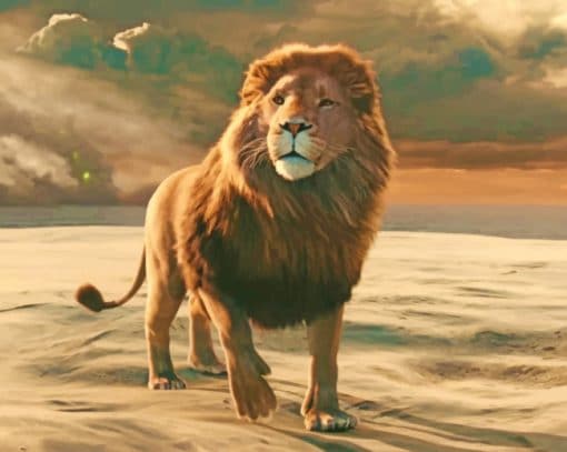 The Lion Of Narnia paint by numbers