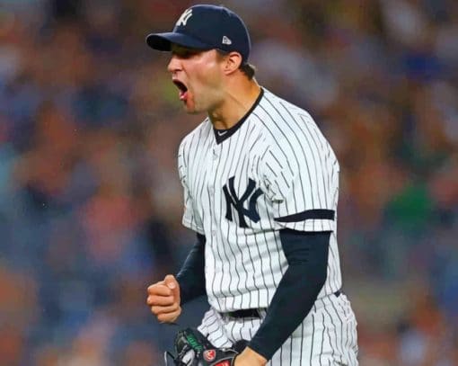 Tommy From New York Yankees paint by numbers
