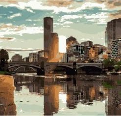 Melbourne River - Paint By Numbers