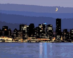 Toronto Neon Paint by numbers