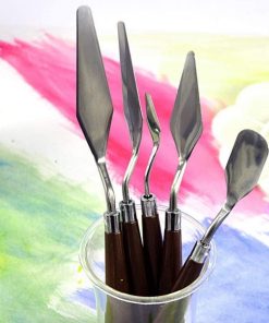 5pcs/Set Of Steel Spatula Palette Knife