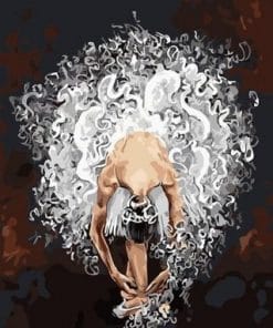 Water Wave Ballet Dancer - Paint By Numbers