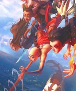 Aang Avatar The Last Airbender - Paint By Numbers