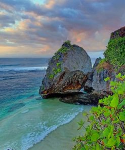 Amazing Beach In Bali Indonesia - Paint By Numbers