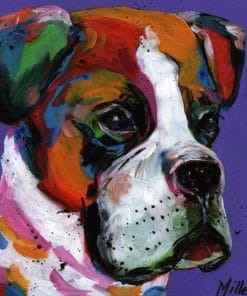 Bam Bam Boxer Dog – Paint By Number