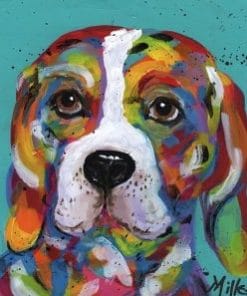 Barney Beagle Dog - Paint By Numbers