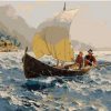 Father and Son Fishing Adventure – Paint By Number