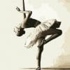 Vintage Ballet Dancer - Paint By Numbers