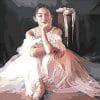 Asian Ballerina paint by numbers