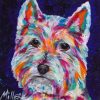 Colorful West Highland Terrier - Paint By Numbers