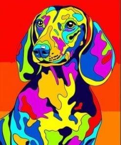 Colorful Dalmatian Dog - NEW Paint By Numbers