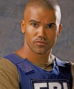 Derek Morgan Criminal Minds – Paint By Number