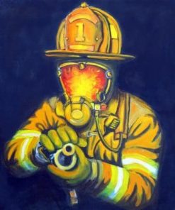 Firefighter - Paint By Numbers