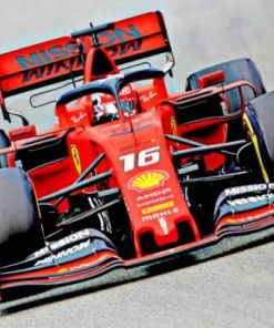 Formula One Car - Paint By Numbers