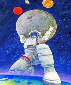 Giant Astronaut - Paint By Number