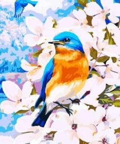 Blue Bird - Paint By Number