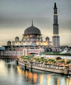 Masjid Al Bukhary In Malaysia - Paint By Numbers