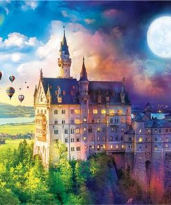 Neuschwanstein Castle - Paint By Number