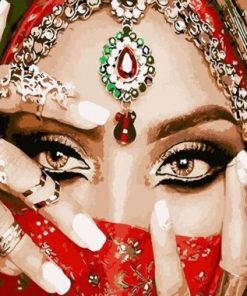 Indian Beauty – Paint By Number
