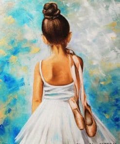Little Ballet Dancer - Paint By Numbers