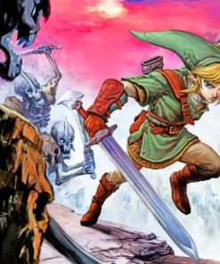 The Legend Of Zelda Warrior - Paint By Number