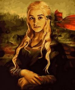 Mona Lisa Daenerys – Paint By Number