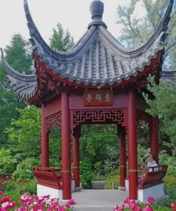 Montreal Botanical Garden Canada – Paint By Number