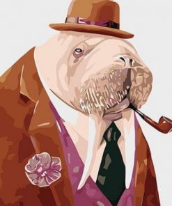 Mr Walrus – Paint By Number