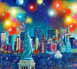 Nightscape In New York - Paint By Numbers