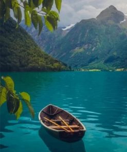Oppstrynsvatn Lake Norway - Paint By Number