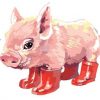 Pink Pig – Paint By Number