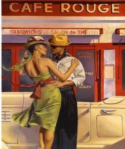 Latin Loving Couple - Paint By Numbers