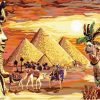 Egyptian Desert Paint by numbers