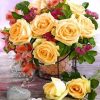 Floral Flowers - Paint By Number