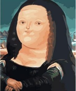 Chubby Mona Lisa - Paint By Number