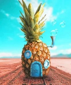 Pineapple House - Paint By Numbers