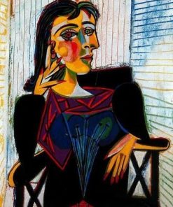 Portrait Of Dora Maar By Pablo Picasso - Paint By Number