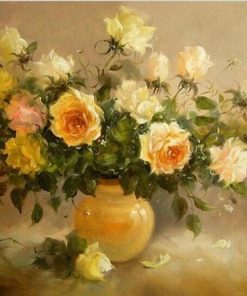 Yellow Flowers - Paint By Number